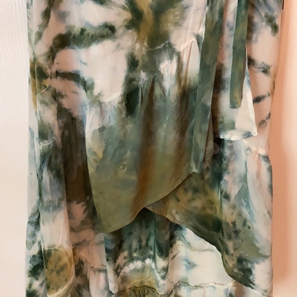 Young Fabulous & Broke Tie Dye Wrap High Low Skirt - Picture 7 of 7